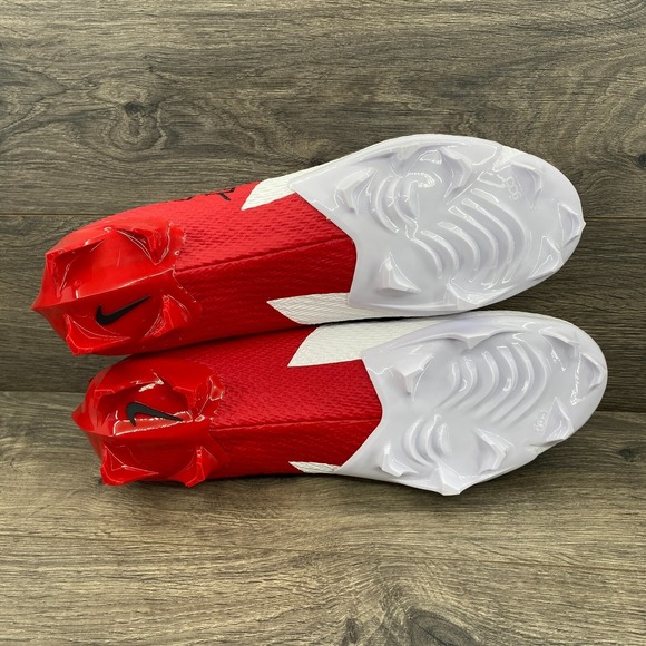 Nike Vapor Edge Speed 360 2 TB Football Cleats Mens Size 16 White Red FQ4045-102 main image 2